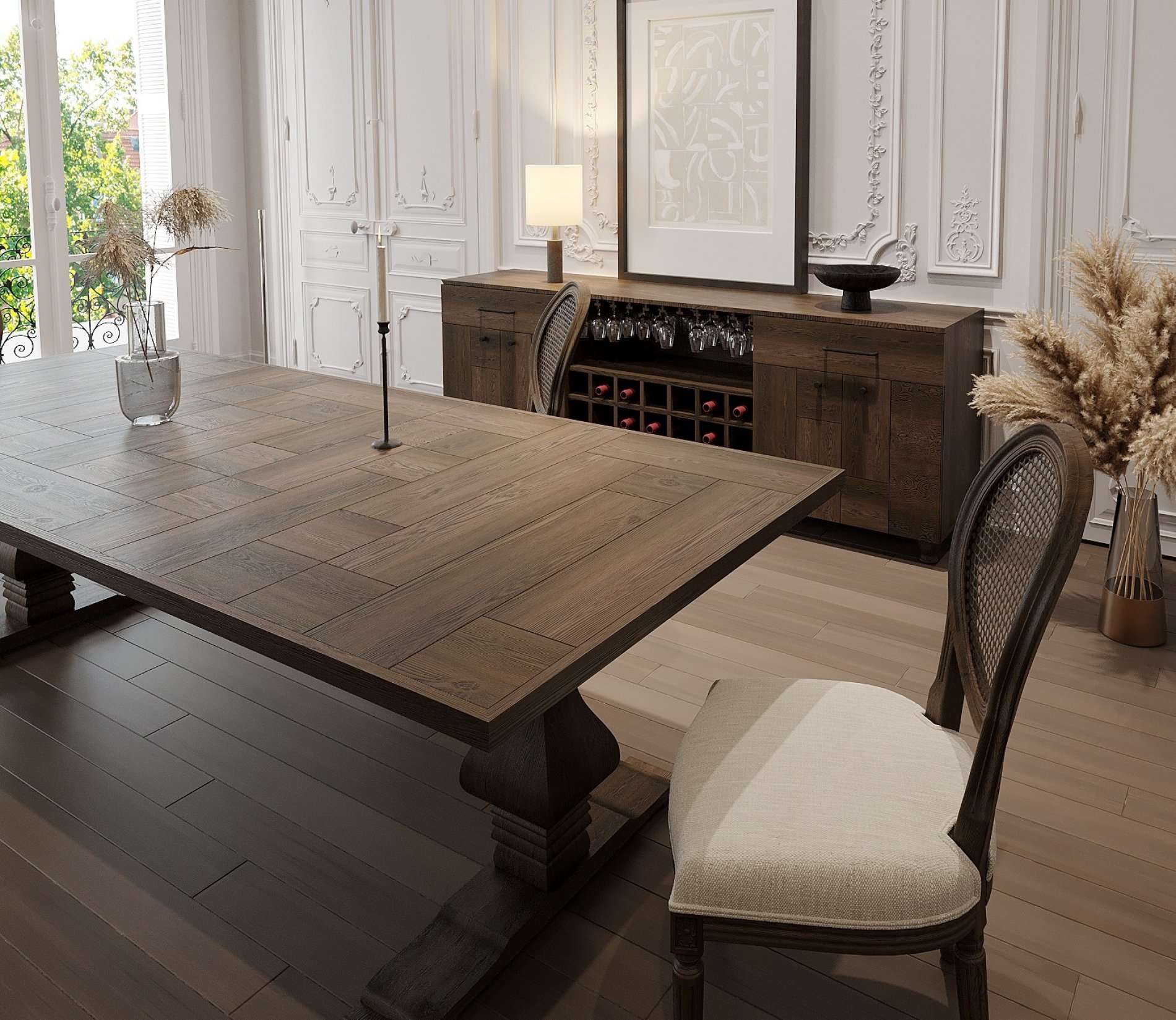 Pedazo Yemek Masası