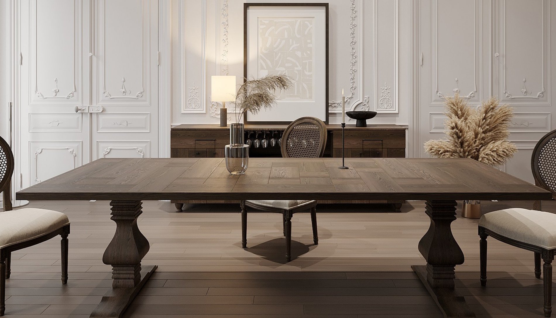 Pedazo Yemek Masası