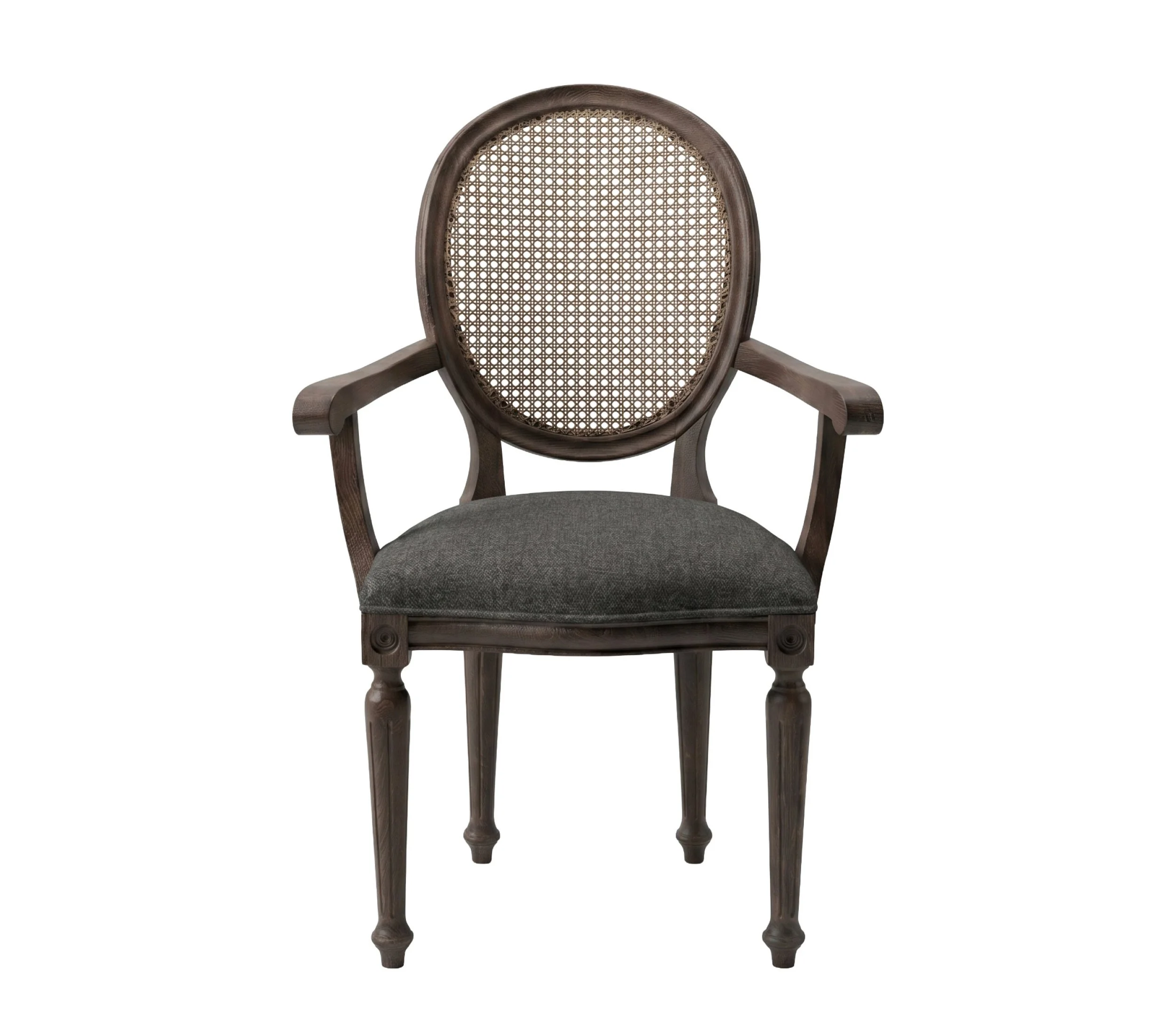 Armchair with Cane Detailing